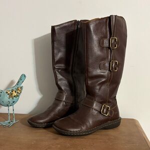 boc Rich Brown Over the Knee Boots